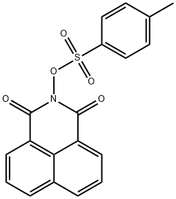 2-{[(4-methylphenyl)sulfonyl]oxy}-1H-benzo[de]isoquinoline-1,3(2H)-dione Struktur