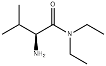 (S)-2-amino-N,N-diethyl-3-methylbutanamide Struktur