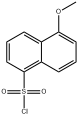 5-methoxy-1-Naphthalenesulfonyl chloride Struktur