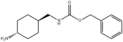 Trans-benzyl ((4-aminocyclohexyl)methyl)carbamate Struktur