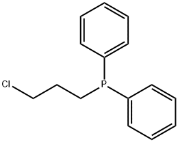 3-chloropropyl(diphenyl)phosphane Struktur