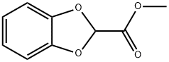 1,3-benzodioxole-2-carboxylic acid methyl ester Struktur