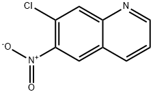 7-chloro-6-nitroquinoline Struktur