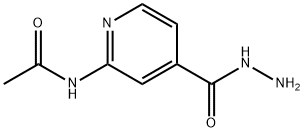 N-(4-(Hydrazinecarbonyl)pyridin-2-yl)acetamide Struktur