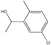 1-(5-Chloro-2-methylphenyl)ethanol Struktur