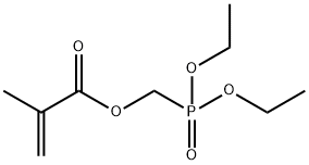 Diethyl (methacryloyloxymethyl)phosphonate 結(jié)構(gòu)式