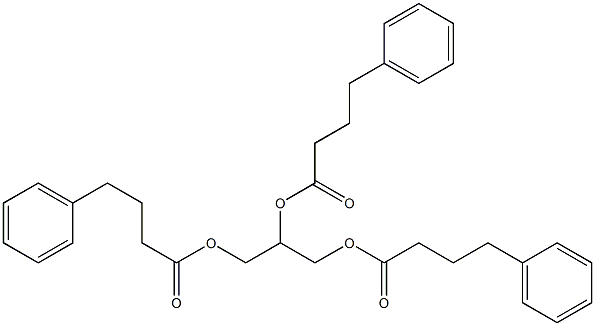 Glycerol phenylbutyrate Struktur