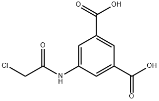 N-Chloroacetyl-5-aminoisophthalic acid Struktur