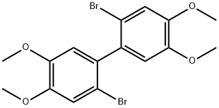 5,5'-DIBROMO-4,4'-BIVERATROLE Struktur