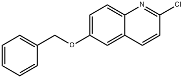 6-(Benzyloxy)-2-chloroquinoline Struktur