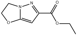 ethyl 2,3-dihydropyrazolo[5,1-b][1,3]oxazole-6-carboxylate Struktur