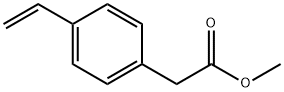 methyl 2-(4-vinylphenyl)acetate Struktur