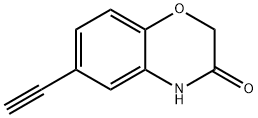 6-ethynyl-2H-benzo[b][1,4]oxazin-3(4H)-one Struktur