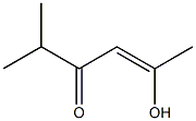 (Z)- 5-hydroxy-2-methylhex-4-en-3-one Struktur