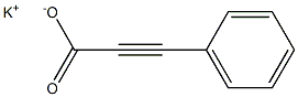 Potassium 3-phenylpropiolate Struktur
