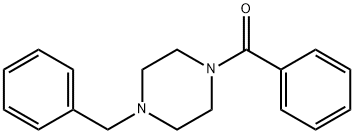 (4-benzylpiperazin-1-yl)(phenyl)methanone Struktur