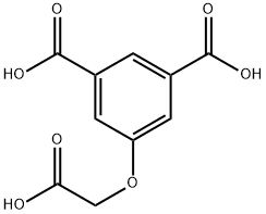 5-(carboxymethoxy)isophthalic acid Struktur