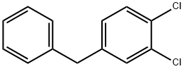 4-benzyl-1,2-dichlorobenzene Struktur