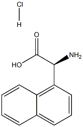 (S)-Amino-naphthalen-1-yl-acetic acid hydrochloride Struktur