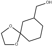 1,4-dioxaspiro[4.5]decane-7-methanol Struktur