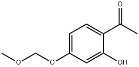 1-[2-hydroxy-4-(methoxymethoxy)phenyl]ethanone Struktur