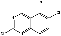 Quinazoline, 2,5,6-trichloro- Struktur