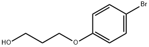 3-(4-bromophenoxy)-1-Propanol Struktur