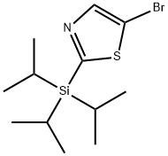 5-bromo-2-(triisopropylsilyl)thiazole Struktur