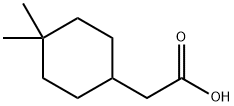 (4,4-Dimethyl-cyclohexyl)-acetic acid Struktur