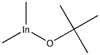 (t-Butoxy)dimethylindium, 98% 結(jié)構(gòu)式