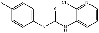 1-(2-Chloropyridin-3-yl)-3-(p-tolyl)thiourea Struktur