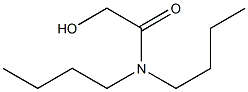 N,N-dibutyl-2-hydroxy-Acetamide Struktur