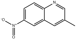 3-Methyl-6-nitroquinoline Struktur