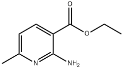 ethyl 2-amino-6-methylnicotinate Struktur