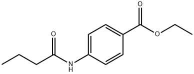 ETHYL 4-BUTYRAMIDOBENZOATE Struktur