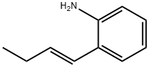 (E)-2-(but-1-en-1-yl)aniline Struktur