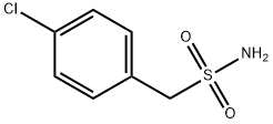 (4-chloro-phenyl)-methanesulfonic acid amide Struktur