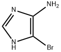 5-bromo-1H-Imidazol-4-amine Struktur