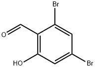 2,4-dibromo-6-hydroxybenzaldehyde Struktur