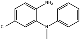 5-Chloro-N1-methyl-N1-phenylbenzene-1,2-diamine Struktur