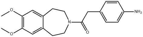 2-(4-aminophenyl)-1-(7,8-dimethoxy-4,5-dihydro-1H-benzo[d]azepin-3(2H)-yl)ethanone(WXG00929)