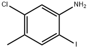 5-chloro-2-iodo-4-methylaniline Struktur