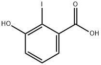 3-hydroxy-2-iodoBenzoic acid Struktur