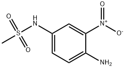 N-(4-amino-3-nitrophenyl)methanesulfonamide Struktur