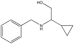 2-(benzylamino)-2-cyclopropylethanol Struktur