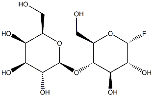 4-O-beta-D-Galactopyranosyl-alpha-D-glucopyranosyl fluoride Struktur