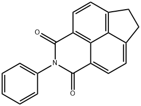 2-phenyl-6,7-dihydro-1H-indeno[6,7,1-def]isoquinoline-1,3(2H)-dione Struktur