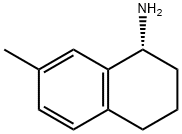 (1R)-7-METHYL-1,2,3,4-TETRAHYDRONAPHTHYLAMINE Struktur