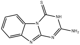 2-Aminobenzo[4,5]imidazo[1,2-a][1,3,5]triazine-4(3H)-thione Struktur