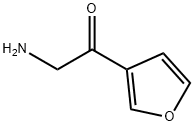 2-amino-1-(furan-3-yl)ethanone Struktur